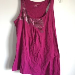 New York & Co Asymmetrical Tank Top